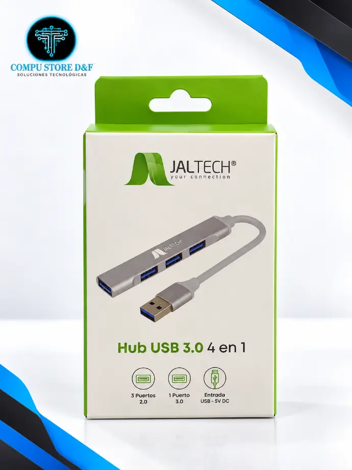 HUB USB 3.0 4 EN 1 JALTECH 11182
